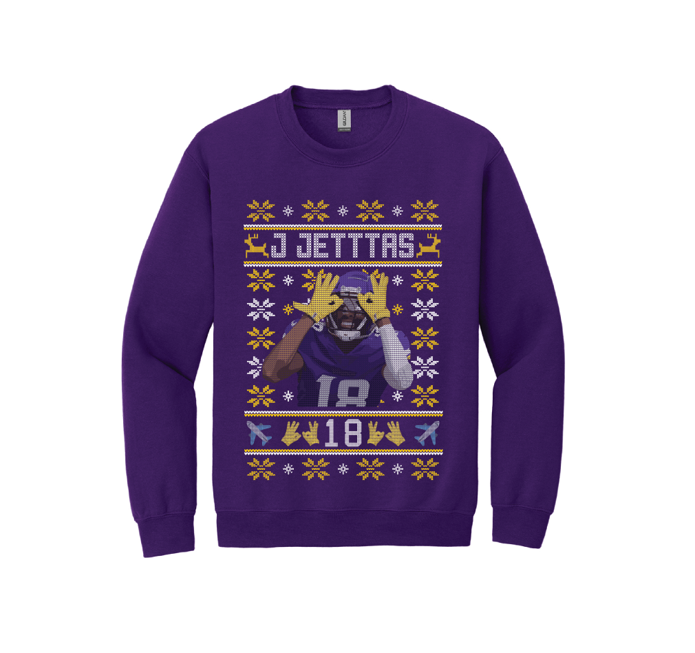 Jefferson Purple Ugly Sweater
